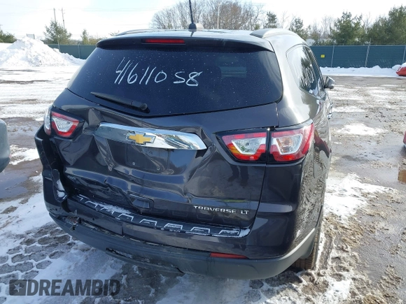 2016 Chevrolet Traverse LT with VIN 1GNKVGKD0GJ270134, listed as a IAAI auction lot 41611058 with 106,685 mi miles and . Bid and sale history available at DreamBid. Image 4.