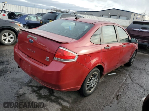 2010 Ford Focus SE with VIN 1FAHP3FN5AW129116, listed as a Copart auction lot 84549794 with 99,120 mi miles and Clean Title. Bid and sale history available at carsss.com. Image 3.