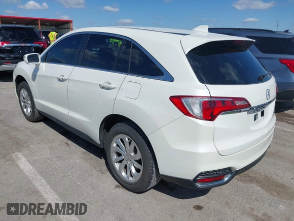 2017 Acura RDX w/Technology Pkg with VIN 5J8TB4H51HL014418, listed as a IAAI auction lot 42019773 with 125,965 mi miles. Bid and sale history available at carsss.com. Image 3.