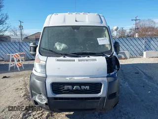 2019 Ram ProMaster Cargo with VIN 3C6TRVDG0KE503696, listed as a IAAI auction lot 41193173 with Not Provided miles. Bid and sale history available at carsss.com. Image 12.