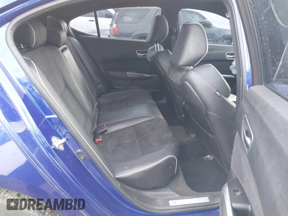 2018 Acura TLX w/A-SPEC Pkg with VIN 19UUB3F66JA004821, listed as a IAAI auction lot 41502028 with 53,317 mi miles. Bid and sale history available at carsss.com. Image 8.