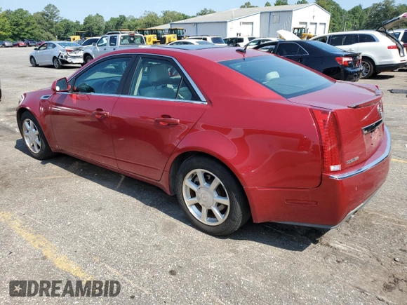 2008 Cadillac CTS RWD w/1SB with VIN 1G6DV57V080179186, listed as a Copart auction lot 61551864 with 183,121 mi miles and Clean Title. Bid and sale history available at carsss.com. Image 2.
