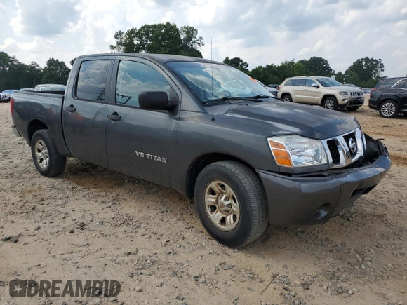 2007 Nissan Titan XE with VIN 1N6AA07AX7N205612, listed as a Copart auction lot 62633655 with 201,431 mi miles and Salvage title. Bid and sale history available at DreamBid. Image 4.