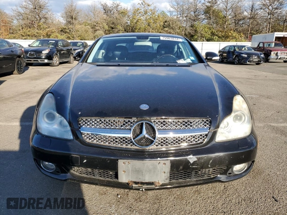 2006 Mercedes-Benz CLS-Class with VIN WDDDJ75X46A055508, listed as a Copart auction lot 75963814 with 0 mi miles and Clean Title. Bid and sale history available at carsss.com. Image 5.
