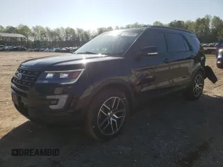 2017 Ford Explorer Sport z VIN 1FM5K8GTXHGD36736, wystawiony jako Copart lot #52196945 z przebiegiem 30 115 mil mil oraz Szkoda całkowita • Salvage title. Historia ofert i sprzedaży dostępna na DreamBid. Obrazek 1.
