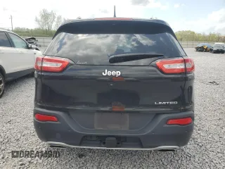 2015 Jeep Cherokee Limited with VIN 1C4PJLDS6FW553847, listed as a Copart auction lot 51585695 with 87,929 mi miles and Clean Title. Bid and sale history available at DreamBid. Image 6.