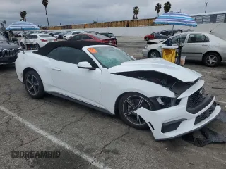 2024 Ford Mustang EcoBoost with VIN 1FAGP8UH5R5134002, listed as a Copart auction lot 43641575 with 0 mi miles and Non Repairable. Bid and sale history available at carsss.com. Image 4.
