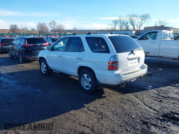 2006 Acura MDX with VIN 2HNYD18296H528721, listed as a IAAI auction lot 41206117 with 164,332 mi miles. Bid and sale history available at carsss.com. Image 3.