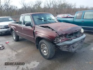 2003 Mazda B-Series 2WD Truck DS with VIN 4F4YR16U83TM17272, listed as a IAAI auction lot 41387645 with 162,810 mi miles. Bid and sale history available at carsss.com. Image 1.