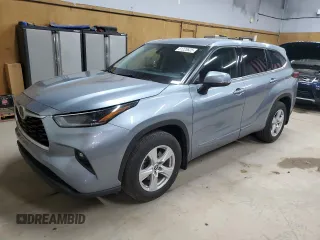 2021 Toyota Highlander L with VIN 5TDBZRBH3MS097848, listed as a Copart auction lot 61220625 with 57,658 mi miles and Clean title. Bid and sale history available at DreamBid. Image 1.