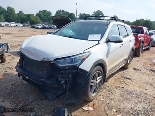 2017 Hyundai Santa Fe Limited Ultimate with VIN KM8SRDHF0HU212900, listed as a IAAI auction lot 39857730 with 86,682 mi miles. Bid and sale history available at carsss.com. Image 18.