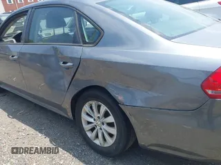 2015 Volkswagen Passat Wolfsburg Edition with VIN 1VWAT7A39FC091867, listed as a IAAI auction lot 42548813 with 136,862 mi miles and . Bid and sale history available at DreamBid. Image 6.