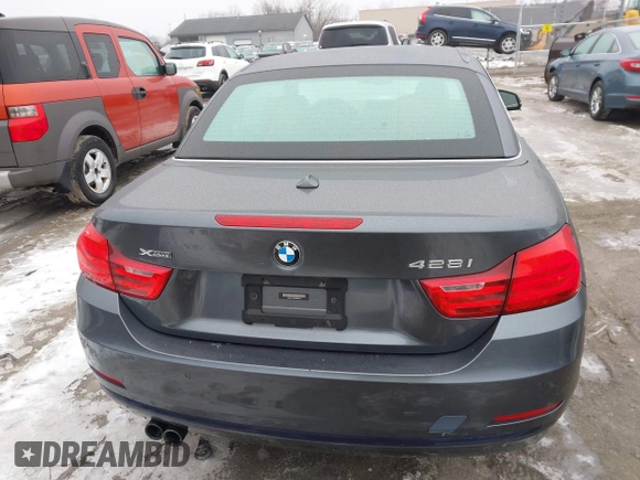 2016 BMW 4 Series 428i xDrive with VIN WBA3T1C56GP822270, listed as a IAAI auction lot 41557665 with 116,637 mi miles and . Bid and sale history available at carsss.com. Image 17.
