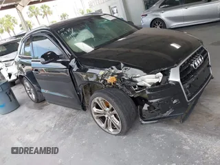 2017 Audi Q3 Premium Plus with VIN WA1HCCFS1HR013054, listed as a IAAI auction lot 42359261 with 148,435 mi miles and . Bid and sale history available at DreamBid. Image 1.