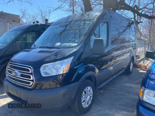 2015 Ford Transit Cargo with VIN 1FTNR2CMLFKA14542, listed as a Copart auction lot 52863735 with 134,970 mi miles and Clean Title. Bid and sale history available at carsss.com. Image 1.