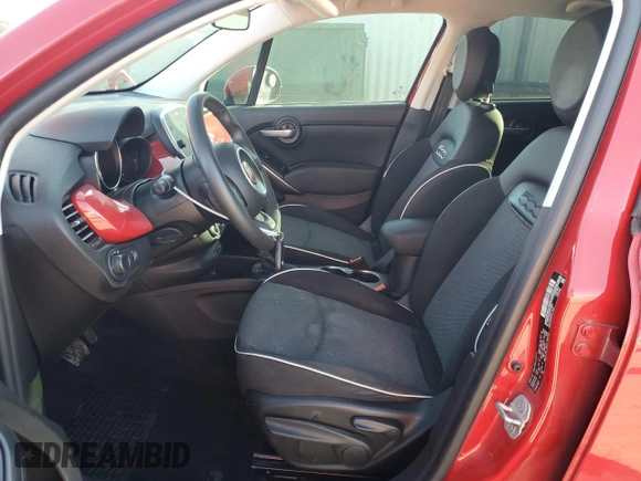 2018 FIAT 500X Pop with VIN ZFBCFXAB4JP710924, listed as a Copart auction lot 86012114 with 75,937 mi miles and Salvage title. Bid and sale history available at DreamBid. Image 7.