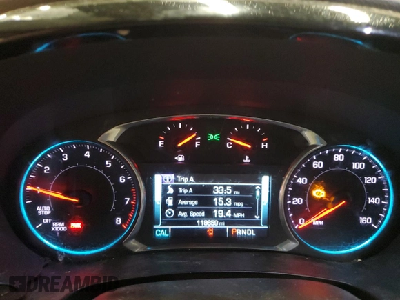 2018 Chevrolet Traverse LT Leather with VIN 1GNEVHKW3JJ112527, listed as a Copart auction lot 87376644 with 118,659 mi miles and Salvage Title. Bid and sale history available at carsss.com. Image 9.
