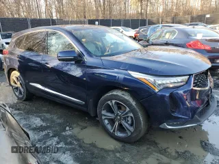 2023 Acura RDX w/Advance Package with VIN 5J8TC2H73PL016155, listed as a Copart auction lot 88706655 with 13,962 mi miles and Salvage Title. Bid and sale history available at carsss.com. Image 4.