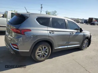 2019 Hyundai Santa Fe SE z VIN 5NMS23AD9KH043292, wystawiony jako Copart lot #54108685 z przebiegiem 27 474 mil mil oraz Szkoda całkowita • Salvage title. Historia ofert i sprzedaży dostępna na DreamBid. Obrazek 3.