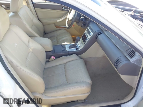 2006 Infiniti G35 with VIN JNKCV51E06M503890, listed as a IAAI auction lot 41604122 with 148,680 mi miles. Bid and sale history available at carsss.com. Image 5.