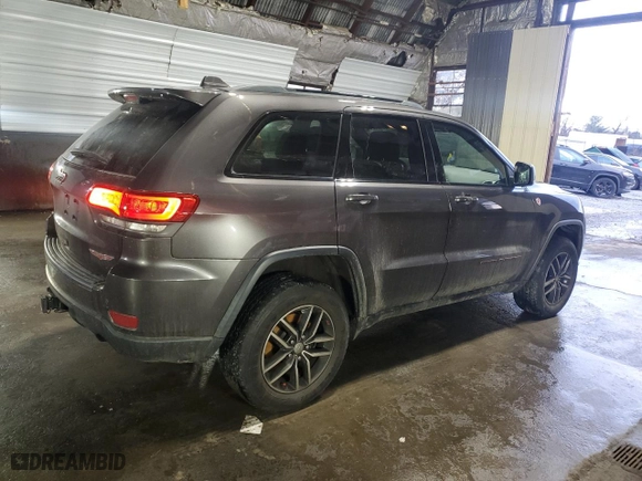 2018 Jeep Grand Cherokee Trailhawk with VIN 1C4RJFLG7JC507560, listed as a Copart auction lot 86556254 with 46,344 mi miles and Salvage Title. Bid and sale history available at carsss.com. Image 3.