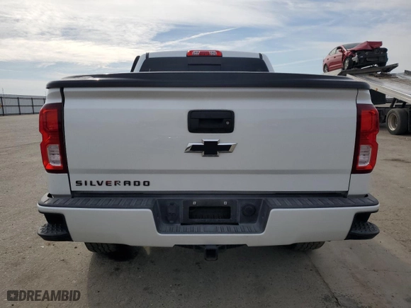 2018 Chevrolet Silverado 1500 LTZ with VIN 3GCUKSEC6JG551377, listed as a Copart auction lot 45609255 with 62,480 mi miles and Salvage Title. Bid and sale history available at carsss.com. Image 6.