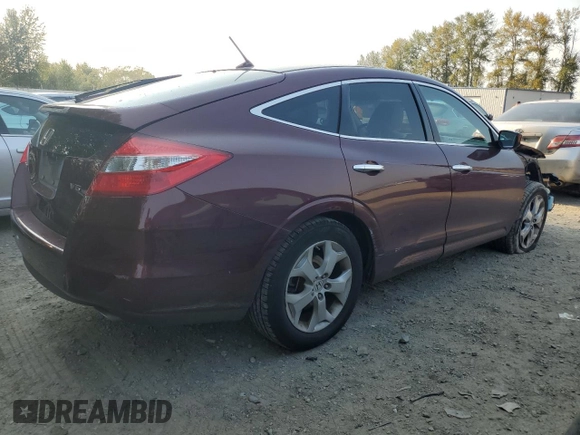 2012 Honda Crosstour EX-L with VIN 5J6TF2H59CL003550, listed as a Copart auction lot 69829704 with 116,843 mi miles and Salvage Title. Bid and sale history available at carsss.com. Image 3.