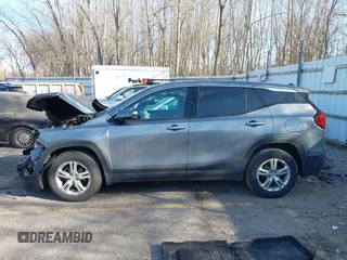 2020 GMC Terrain SLE with VIN 3GKALMEV3LL174261, listed as a IAAI auction lot 41797297 with 75,094 mi miles and . Bid and sale history available at carsss.com. Image 14.