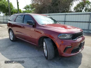 2023 Dodge Durango GT Plus с VIN 1C4RDHDG9PC583047, выставлен на аукционе Copart как лот 56343265 с пробегом 8 944 миль миль и Списание • Salvage title. История ставок и продаж доступна на DreamBid. Изображение 4.