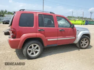 2005 Jeep Liberty Limited with VIN 1J4GK58K15W577002, listed as a Copart auction lot 68190284 with 252,595 mi miles and Salvage Title. Bid and sale history available at carsss.com. Image 3.