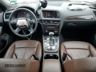 2014 Audi Q5 Premium Plus with VIN WA1DGAFP0EA005265, listed as a Copart auction lot 56697635 with 104,632 mi miles and Salvage title. Bid and sale history available at DreamBid. Image 8.