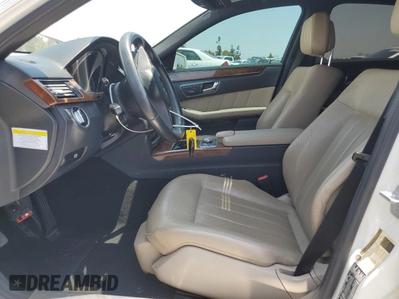 2011 Mercedes-Benz E 550 Luxury with VIN WDDHF7CB7BA422180, listed as a Copart auction lot 60174975 with 104,521 mi miles and Salvage title. Bid and sale history available at DreamBid. Image 7.