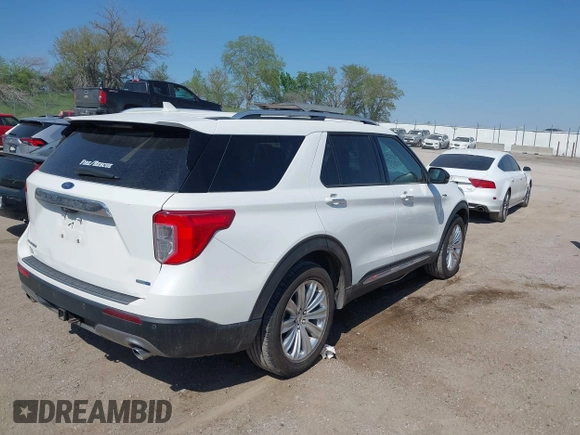 2020 Ford Explorer Limited z VIN 1FMSK8FH2LGC81613, wystawiony jako IAAI lot #42227881 z przebiegiem 135 808 mil mil oraz . Historia ofert i sprzedaży dostępna na DreamBid. Obrazek 4.