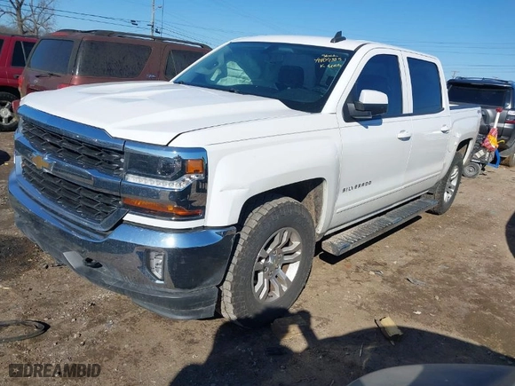 2016 Chevrolet Silverado 1500 LT with VIN 3GCUKREC1GG289513, listed as a IAAI auction lot 41407335 with 83,473 mi miles. Bid and sale history available at carsss.com. Image 2.