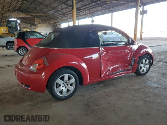 2007 Volkswagen Beetle with VIN 3VWRF31Y97M420601, listed as a Copart auction lot 45682535 with 149,629 mi miles and Salvage title. Bid and sale history available at DreamBid. Image 3.