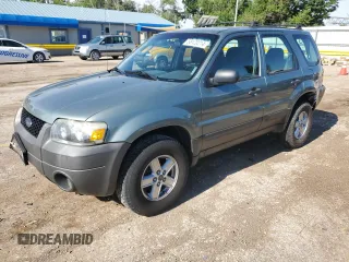 2007 Ford Escape XLS with VIN 1FMYU02Z97KB28492, listed as a Copart auction lot 58120214 with 131,889 mi miles and Salvage Title. Bid and sale history available at carsss.com. Image 1.