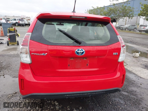 2016 Toyota Prius v Two with VIN JTDZN3EU8GJ041518, listed as a IAAI auction lot 41916830 with 106,526 mi miles. Bid and sale history available at carsss.com. Image 16.