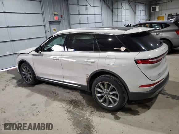 2022 Lincoln Corsair Standard z VIN 5LMCJ1D98NUL26579, wystawiony jako Copart lot #83332204 z przebiegiem 31 279 mil mil oraz Szkoda całkowita • Salvage title. Historia ofert i sprzedaży dostępna na DreamBid. Obrazek 2.