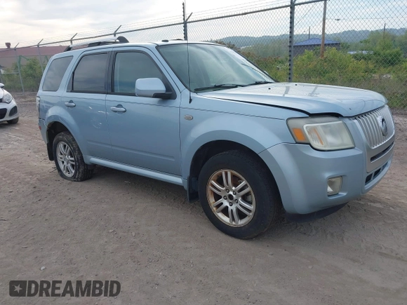 2009 Mercury Mariner Premier z VIN 4M2CU87G69KJ06922, wystawiony jako IAAI lot #42250221 z przebiegiem 145 917 mil mil oraz . Historia ofert i sprzedaży dostępna na DreamBid. Obrazek 1.