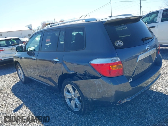 2010 Toyota Highlander Limited with VIN 5TDDK3EH4AS019886, listed as a IAAI auction lot 41846122 with 223,381 mi miles and . Bid and sale history available at DreamBid. Image 3.