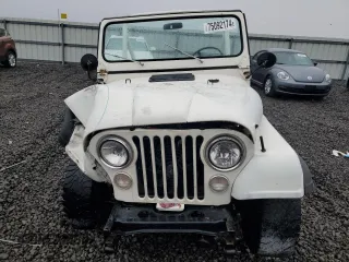 1981 Jeep CJ z VIN 1JCBM85E9BT029304, wystawiony jako Copart lot #75092174 z przebiegiem 49 288 mil mil oraz Szkody całkowita. Historia ofert i sprzedaży dostępna na DreamBid. Obrazek 5.