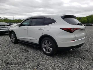 2022 Acura MDX with VIN 5J8YE1H36NL022312, listed as a Copart auction lot 57847005 with 15,625 mi miles and Salvage title. Bid and sale history available at DreamBid. Image 2.