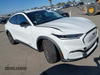 2023 Ford Mustang Mach-E Select with VIN 3FMTK1S5XPMB07968, listed as a IAAI auction lot 41371716 with 4,353 mi miles and . Bid and sale history available at DreamBid. Image 1.