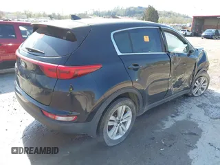 2019 Kia Sportage LX with VIN KNDPM3AC4K7621023, listed as a IAAI auction lot 41981361 with Not Provided miles and . Bid and sale history available at DreamBid. Image 4.