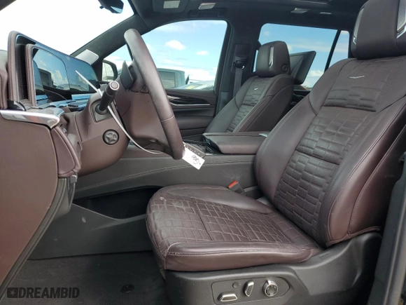 2023 Cadillac Escalade Sport Platinum with VIN 1GYS3GKL8PR510371, listed as a Copart auction lot 46688015 with 19,795 mi miles and Salvage Title. Bid and sale history available at carsss.com. Image 7.