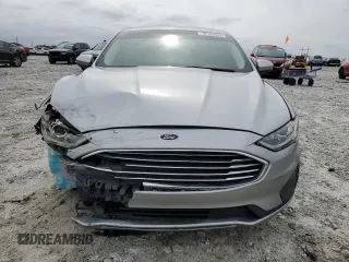 2020 Ford Fusion SE with VIN 3FA6P0HD9LR219420, listed as a Copart auction lot 50100945 with 45,009 mi miles and Salvage Title. Bid and sale history available at carsss.com. Image 5.