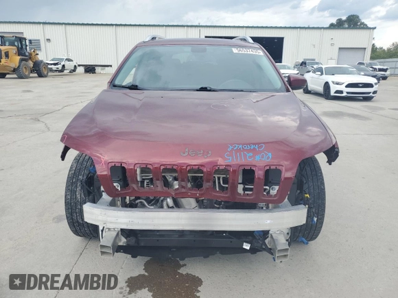 2019 Jeep Cherokee Limited с VIN 1C4PJLDB1KD488377, выставлен на аукционе Copart как лот 56537435 с пробегом 58 367 миль миль и Списание • Salvage title. История ставок и продаж доступна на DreamBid. Изображение 5.