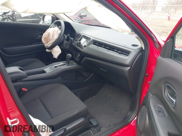 2016 Honda HR-V LX with VIN 3CZRU6H3XGM739696, listed as a IAAI auction lot 41698167 with 31,886 mi miles. Bid and sale history available at carsss.com. Image 5.