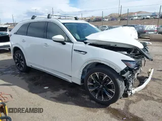 2024 Mazda CX-90 S Premium z VIN JM3KKDHC2R1122995, wystawiony jako IAAI lot #41539247 z przebiegiem 13 914 mil mil oraz . Historia ofert i sprzedaży dostępna na DreamBid. Obrazek 1.