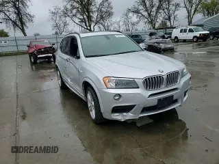2013 BMW X3 xDrive35i with VIN 5UXWX7C54DL977845, listed as a Copart auction lot 48598485 with 24,753 mi miles and Salvage Title. Bid and sale history available at DreamBid. Image 11.